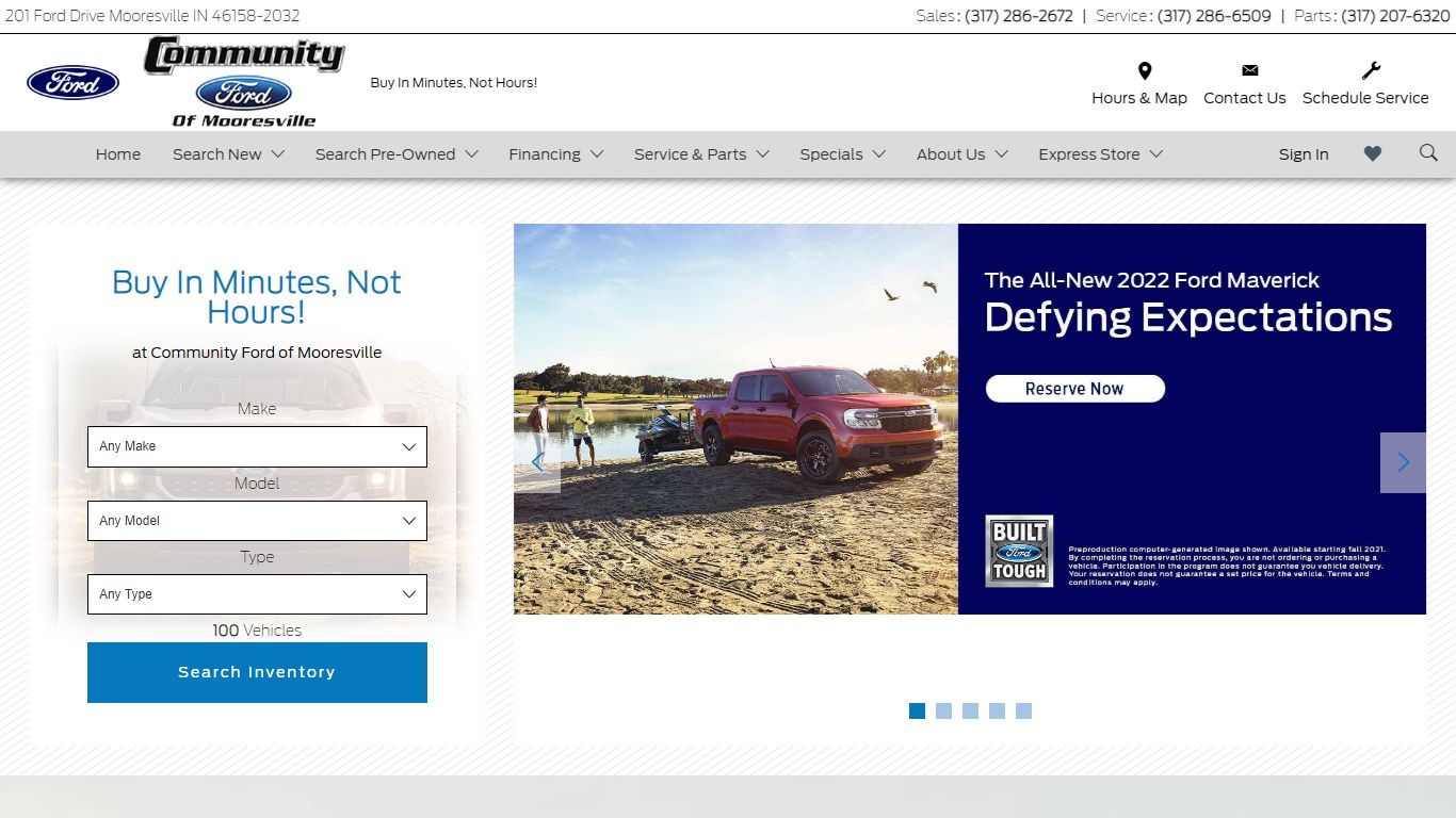 Community Ford of Mooresville is a Ford dealer selling new and used ...