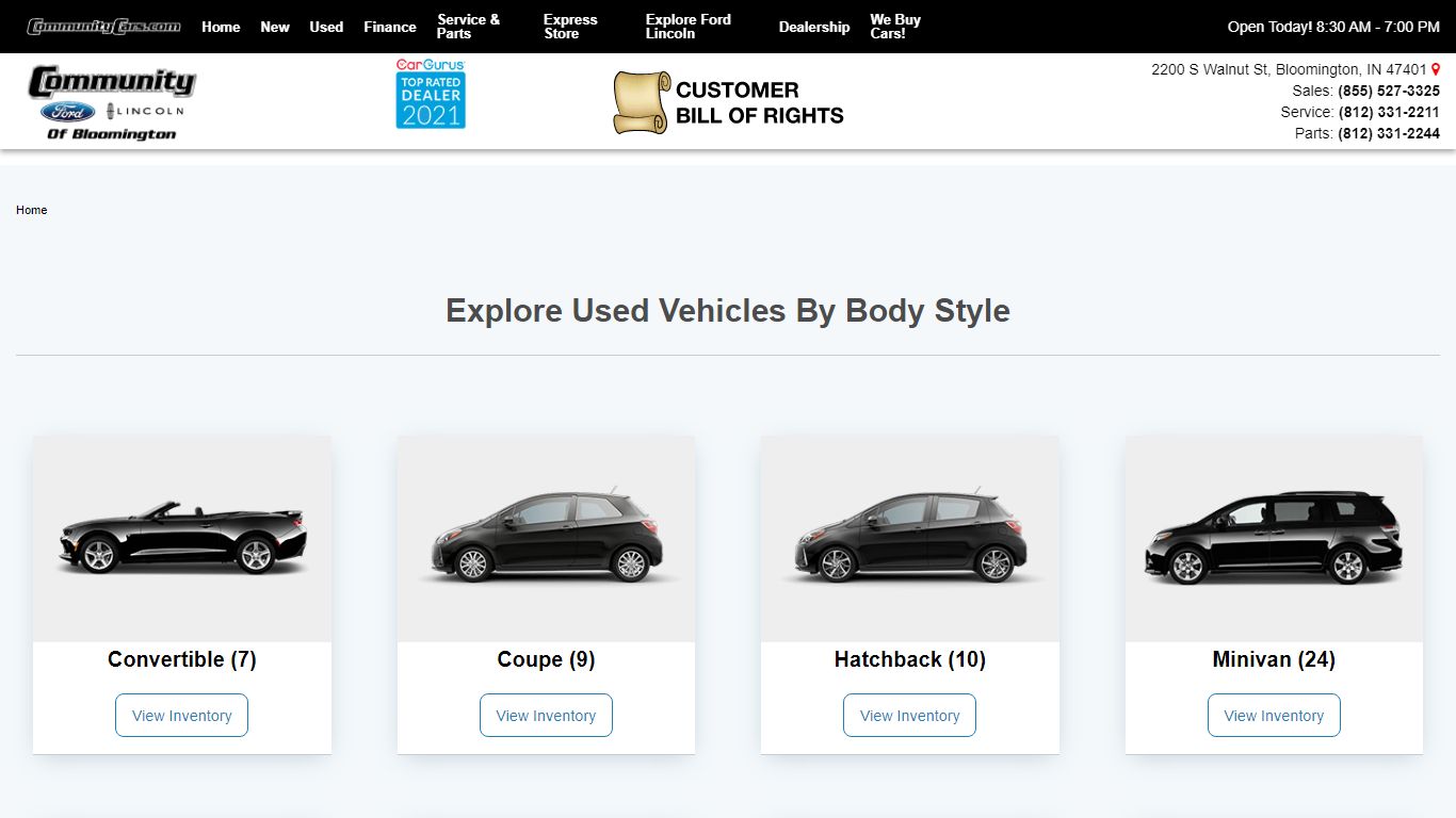 Used Cars for Sale in Bloomington, IN | Community Auto Group